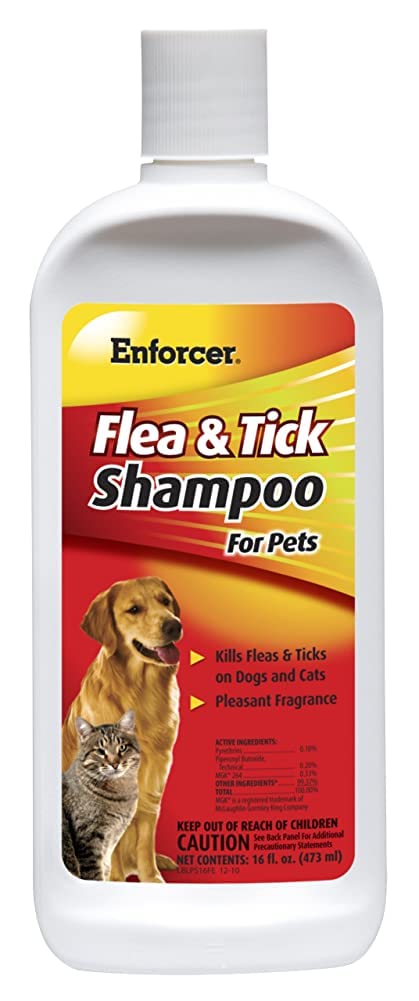 Enforcer Flea and Tick Shampoo, 16-Ounce