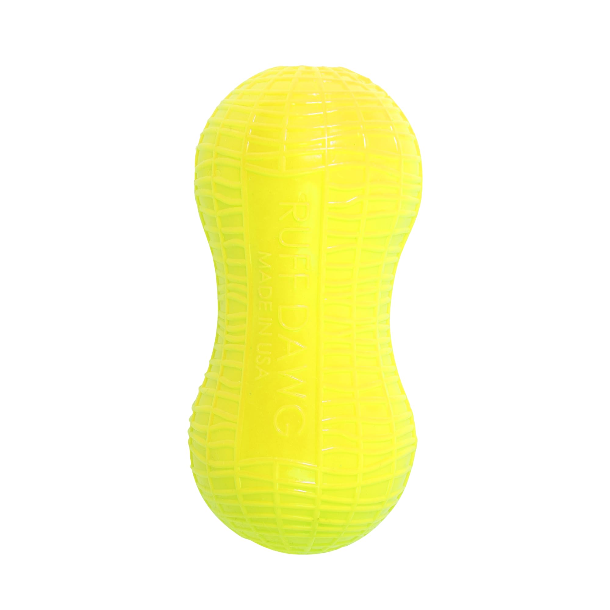 Ruff Dawg Peanut - Floating, Bouncy Fetch Toy for Medium to Large Dogs - Treat-Fillable & Interactive for Outdoor Play, Teething