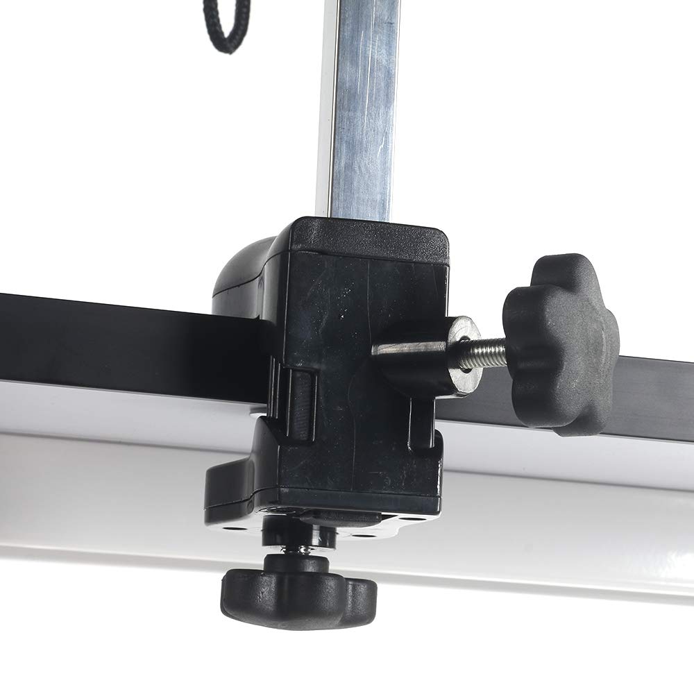 Bonnlo Hydraulic Dog Grooming Table, Professional Heavy Duty Grooming Table For Dogs, Trimming Table Drying Table W/Arm/Noose