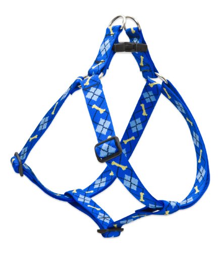 Lupinepet Originals 1'' Dapper Dog 24-38'' Step In Harness For Large Dogs