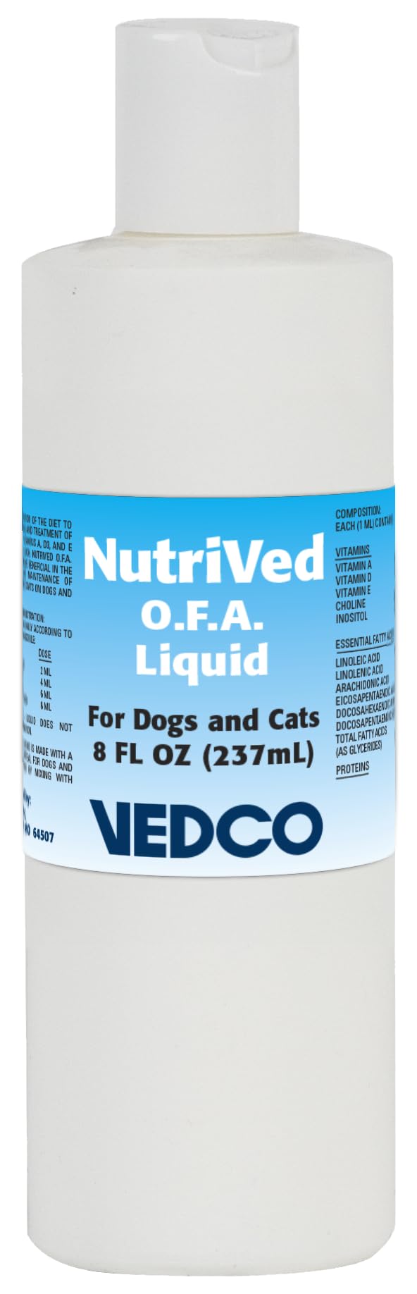 Nutrived OFA Liquid for Dogs and Cats, 8oz