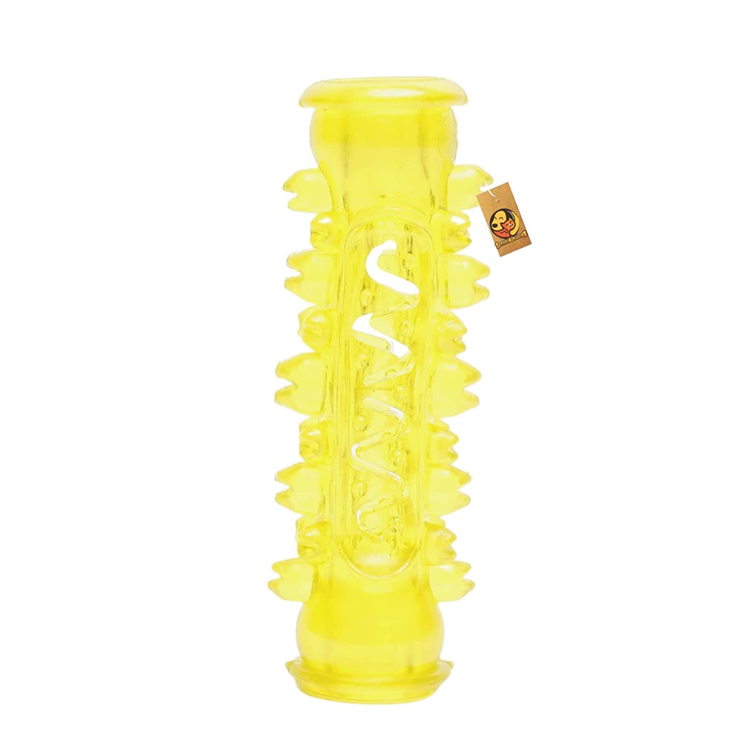 Foodie Puppies Durable NonToxic Rubber Chew Toy Toying Stick For Small To Medium Size Dogs And Puppies (Color May Vary) | Teeth