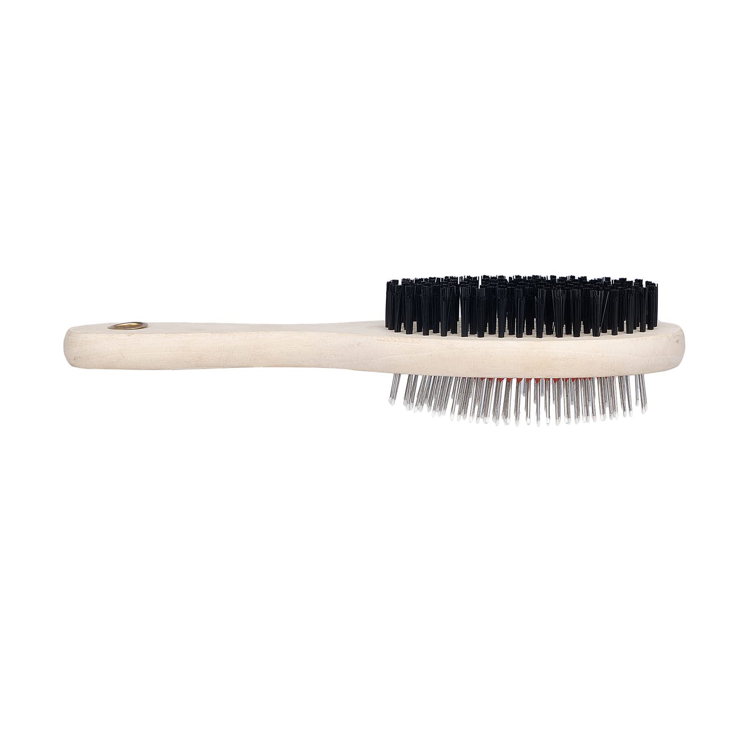 Woofy 2 In 1 Wooden Dog Brush Double Sided | Pets Grooming Wooden Brush For Massaging Bathing And Hair Removal For Dogs & Cats