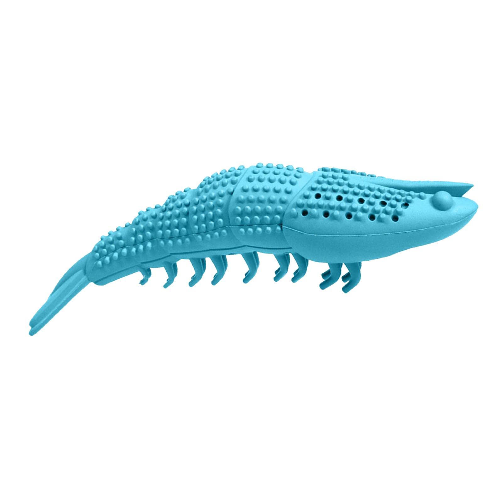 Ecomistiq Kitten Toothbrush Catnip Toy Chew Durable Rubber For Pet Interactive Blue| Toys| Cat Supplies |Pet