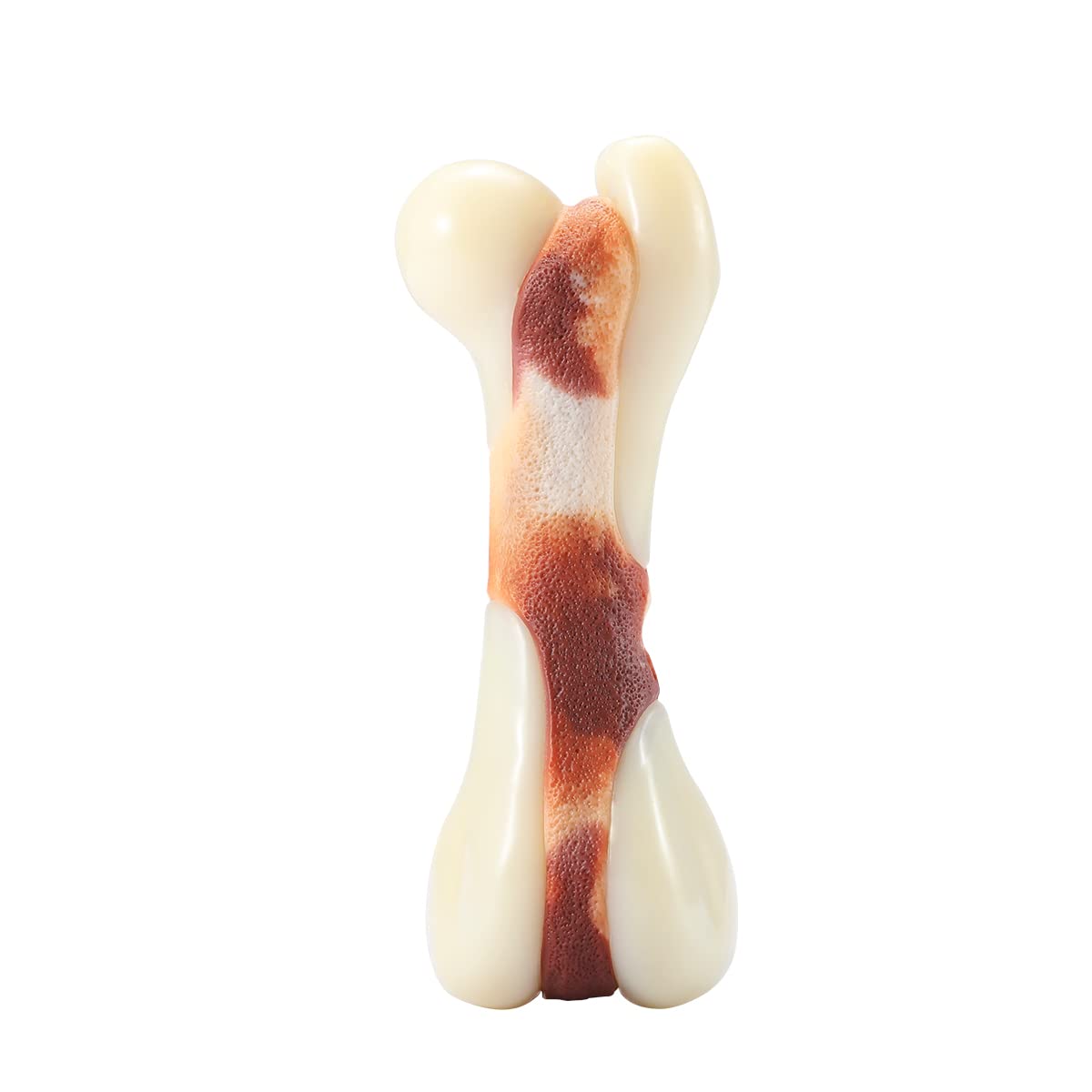 Indestructible Dog Chew Toys For Aggressive Chewers, Tikaton Beef Flavor Durable Dog Teething Chew Toys Bones For Large / Medium