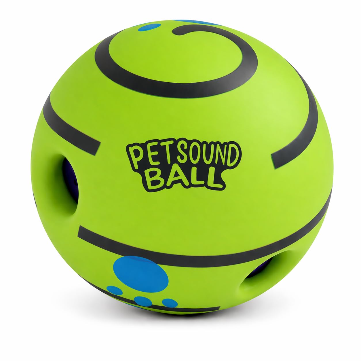 Store 2508 Interactive Dog Toy Sound Ball 5.5 Inch Squeaky Giggle Ball For Dogs No Batteries Required Durable Vinyl Pet Toy For 