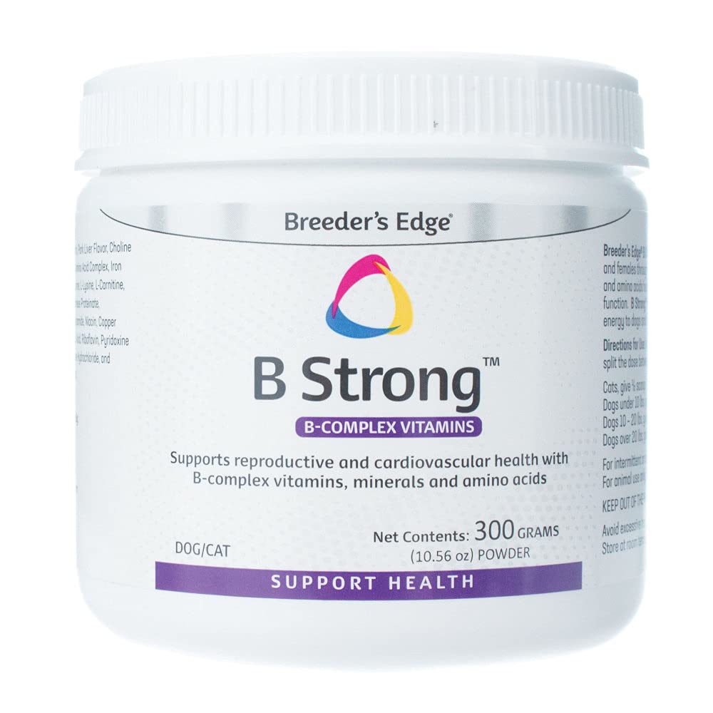 Revival Animal Health Breeders Edge B Strong Powder, B-Complex Vitamins- 300 gm