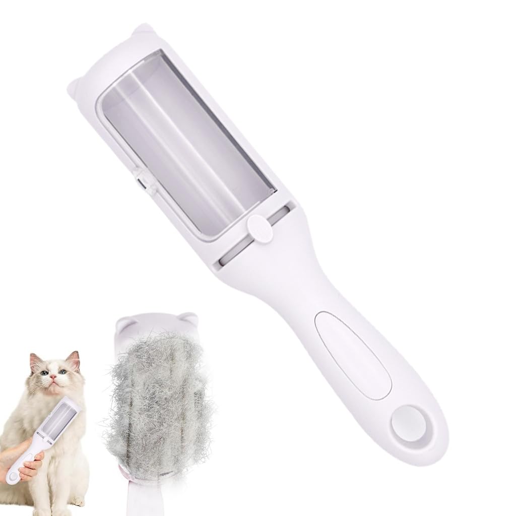 Zibuyu Dog Grooming Brush Shedding Hair Brush For Cat Dog Hair Brush Cat Comb Cat Hair Brush Self Cleaning Hair Cleaning Brush R