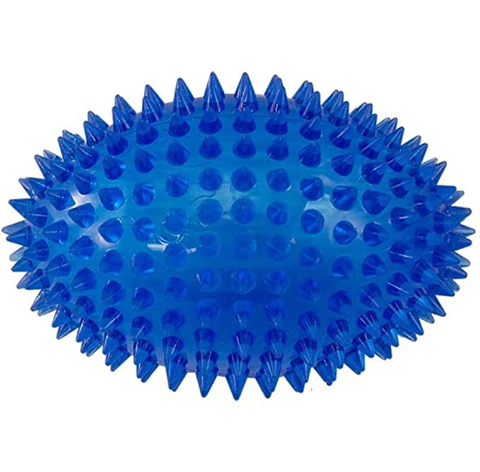 Woofy Dog Squeaky Chew Toys For Aggressive Chewers Dental Teething Cleaning Toy (Multicolor)