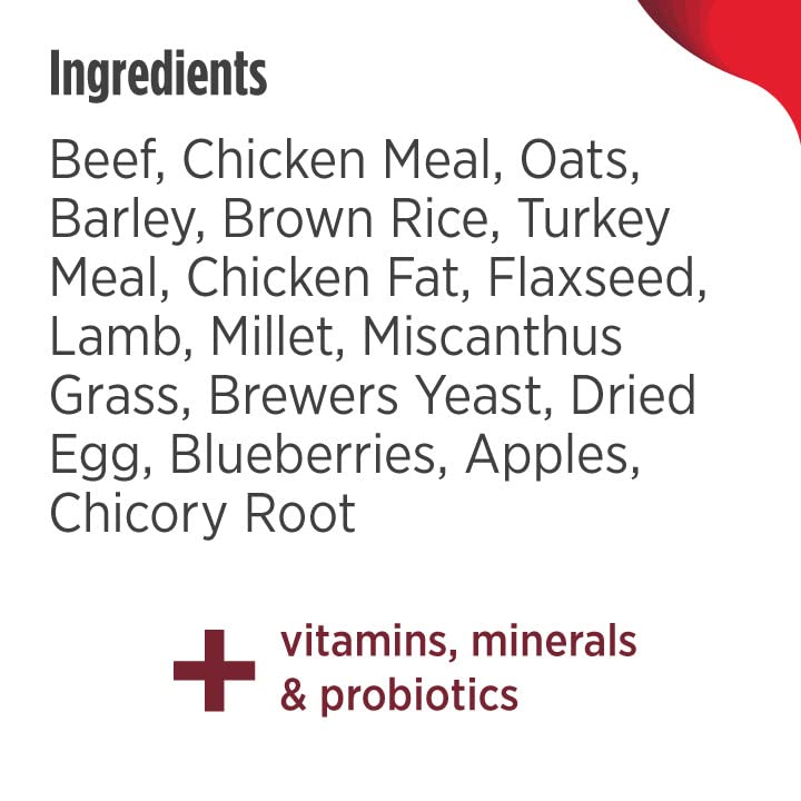 Nulo Frontrunner Ancient Grains High-Protein Dog Food, Beef, Barley, & Lamb Recipe- Natural Dry Dog Food with Probiotics, Grain-