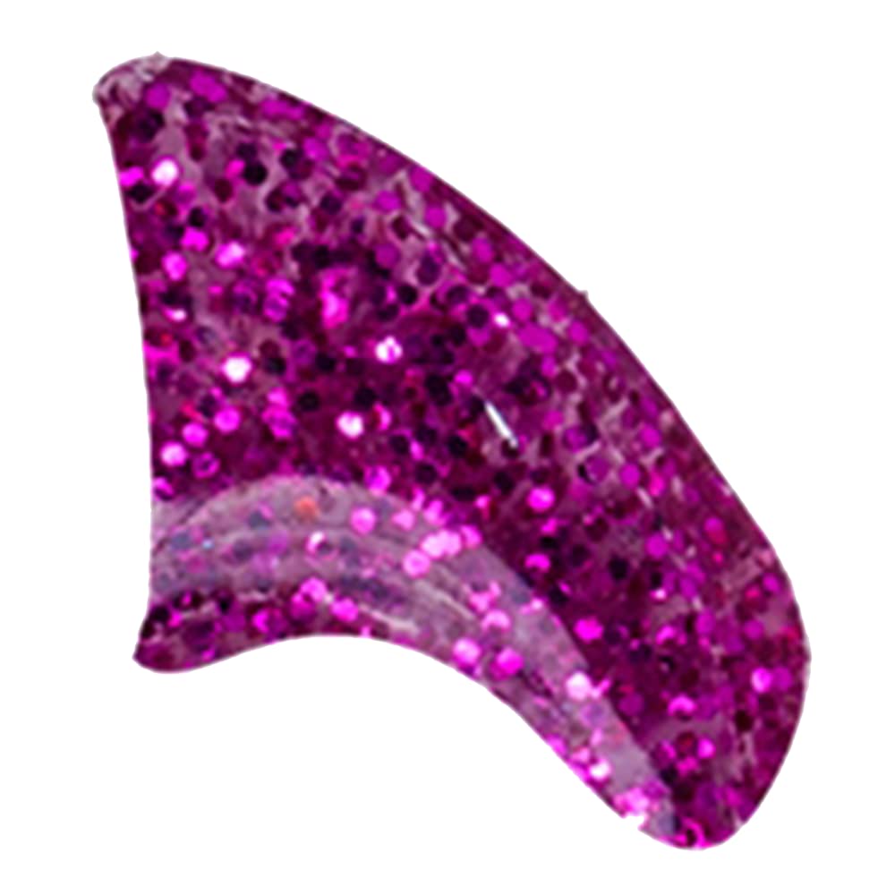 Purrdy Paws 100 Pack Soft Nail Caps For Cat Claws Royal Pink Glitter Medium