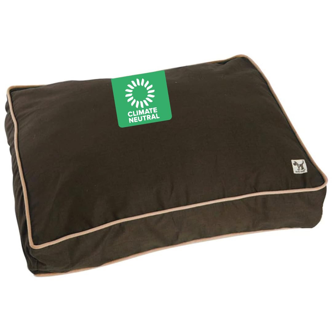 Molly Mutt Small Dog Bed Cover - Landslide Print - Measures 22'X27'X5'- 100% Cotton - Durable - Breathable - Sustainable - Ma