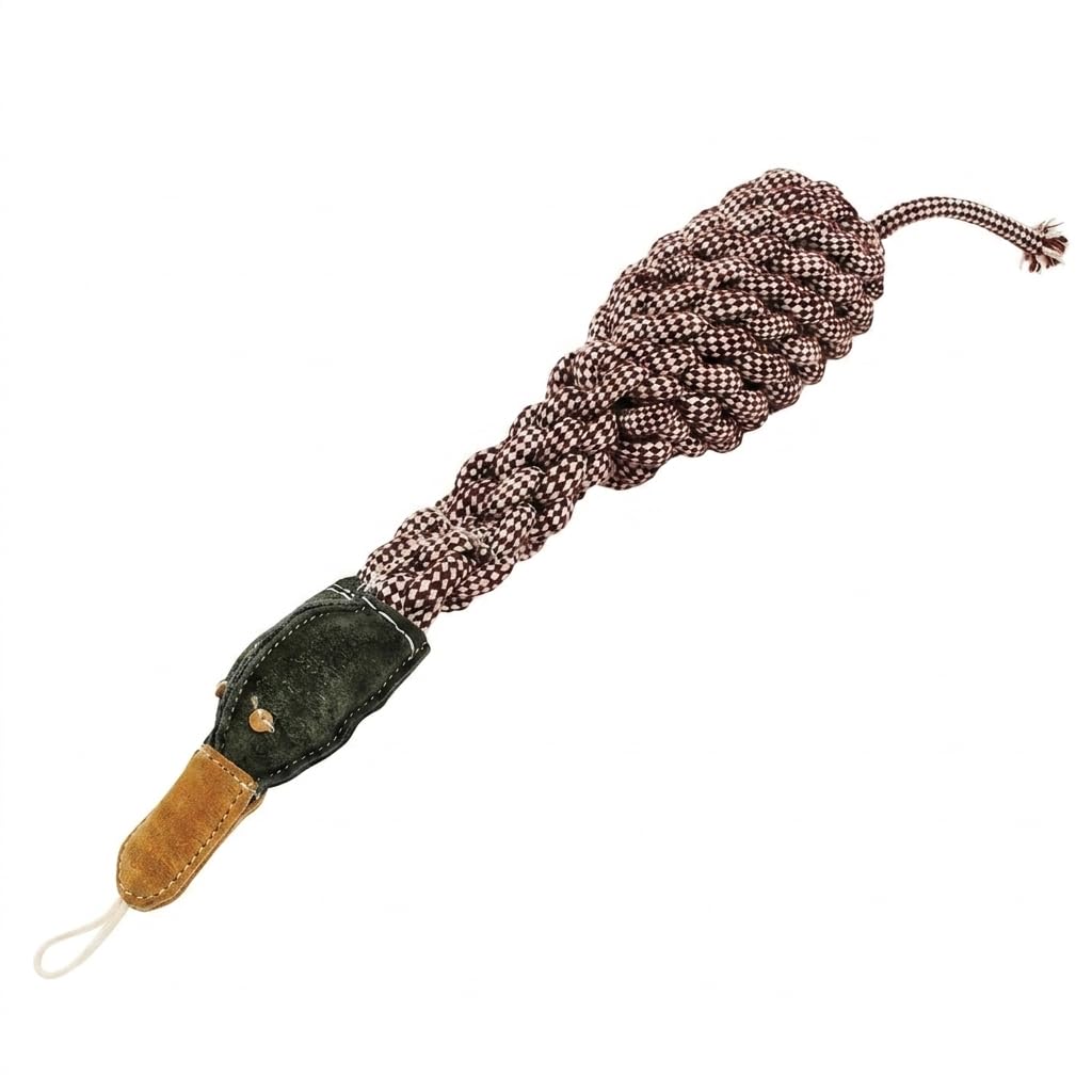 Aussie Naturals Crinkle Duck Natural Rope and Chew Toy Bird Dog Toy, Large, Brown
