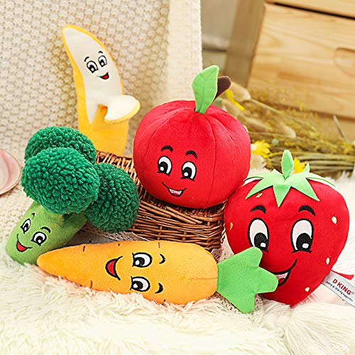 Broccoli Dog Toy With Squeaker - Plush, Interactive & Stimulating For Puppy