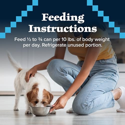 Blue Buffalo Wilderness Natural High Protein Wet Food for Senior Dogs, Turkey & Chicken, 12.5-oz Cans, 12-Count