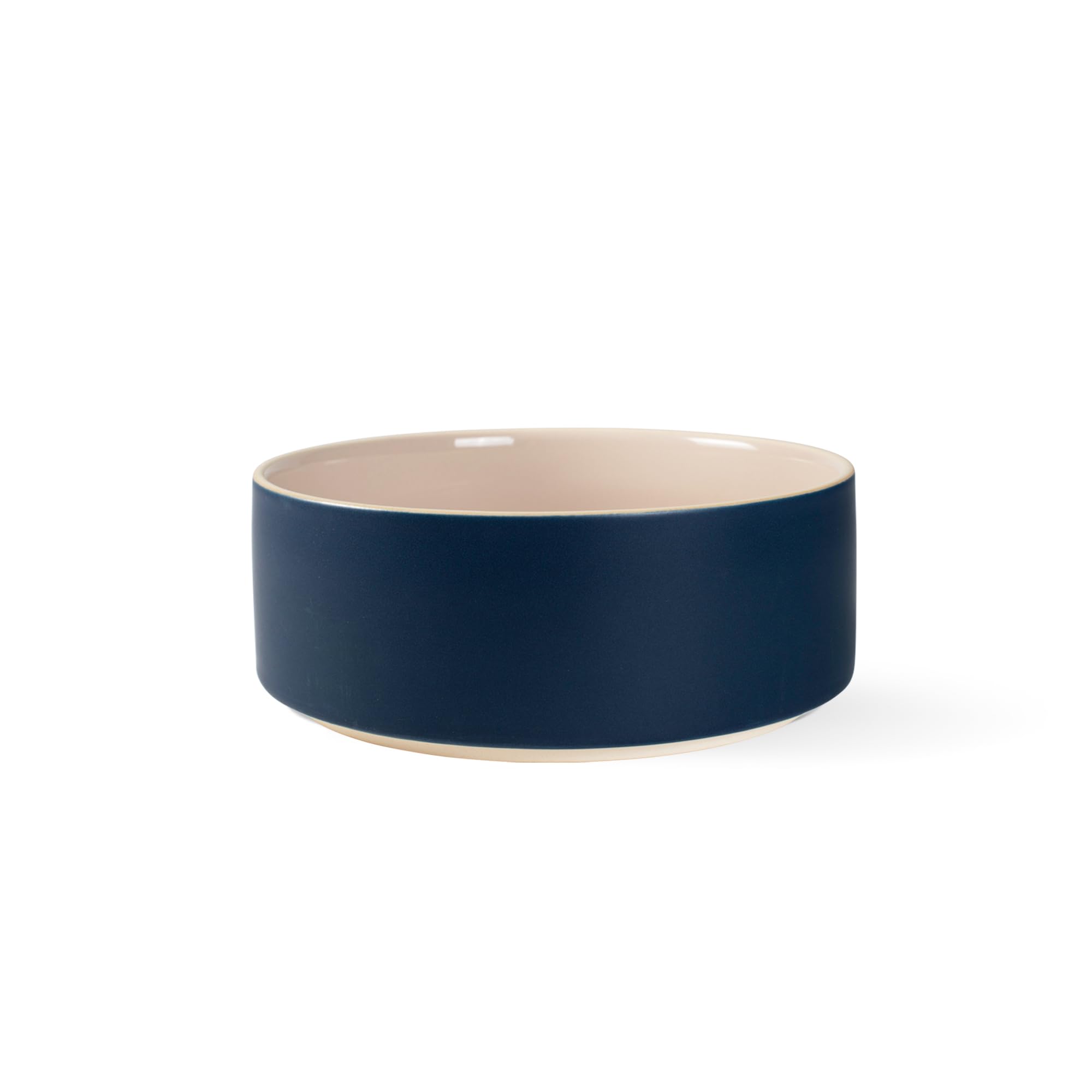 Fringe Studio Minimal Midnight Medium Stoneware Pet Bowl, PetShop Collection (479108)