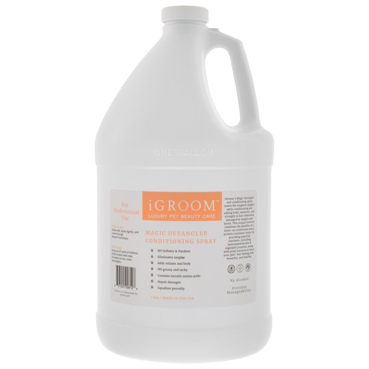 iGroom Magic Detangling Dog Conditioning Spray, Luxury Pet Beauty Care, Protein Sealer, Condition and Moisturize, Made in USA, 1