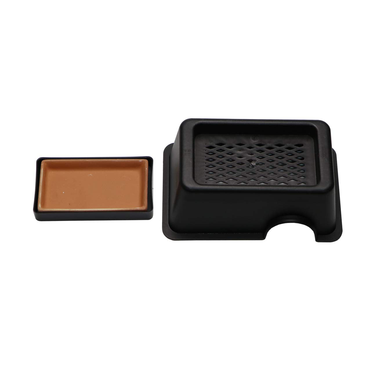 Hypeety Reptile Hide Box Humidifier Caves Water Supply Hideout with Sink Basin for Lizards Turtles Amphibians Small Snake