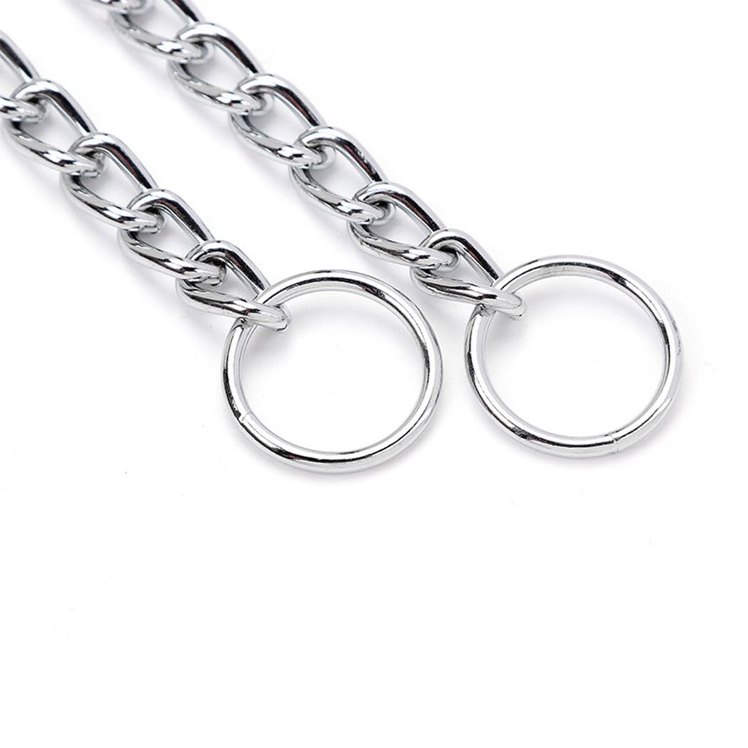 Dog Chain Collar, Metal Slip Collars, Heavy Duty Choke Collar, For Training, Chew Proof Durable Martingale Puppy Collars For Sma
