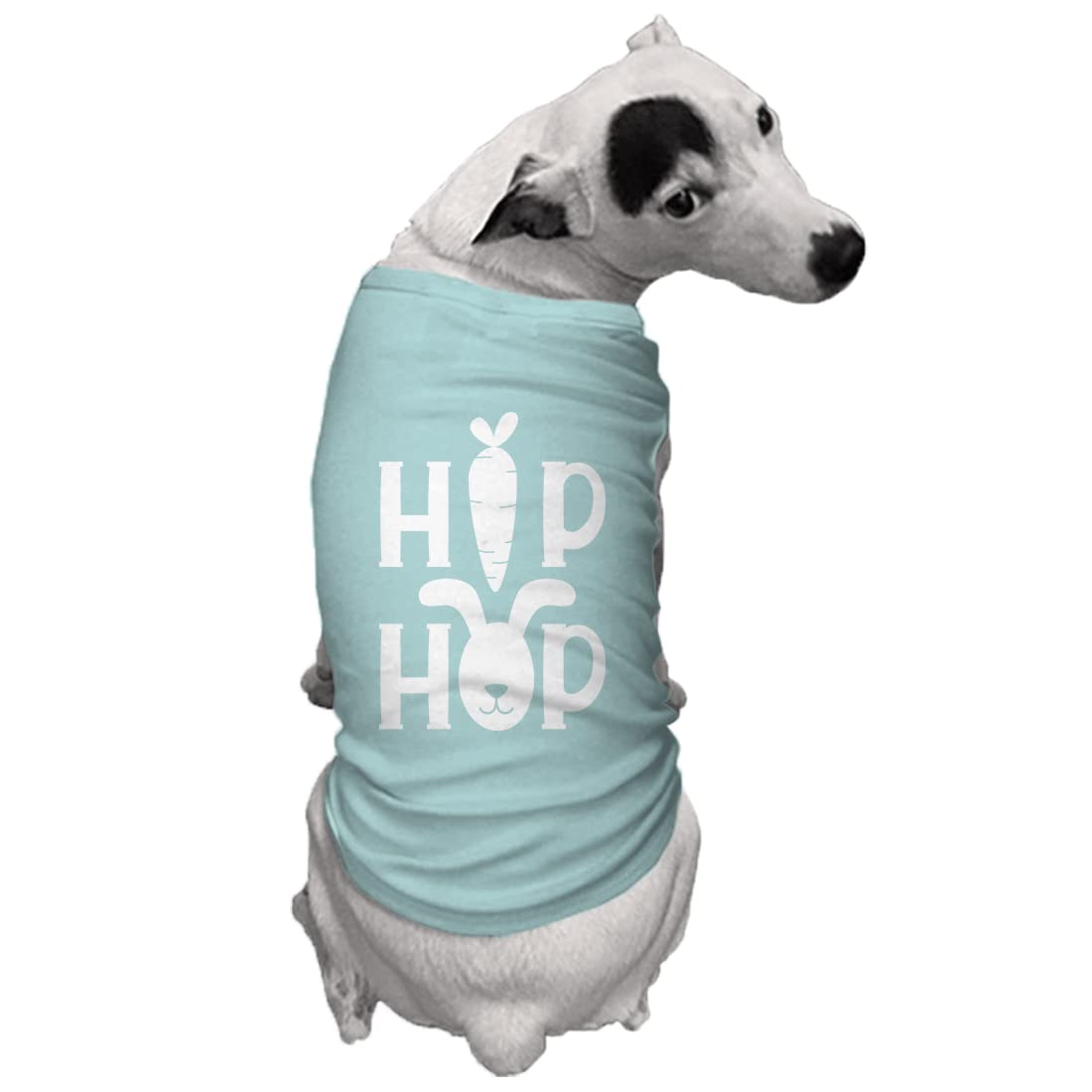 Hip Hop Easter Bunny - Rabbit Music Dog Shirt (Chill, 3X-Large)