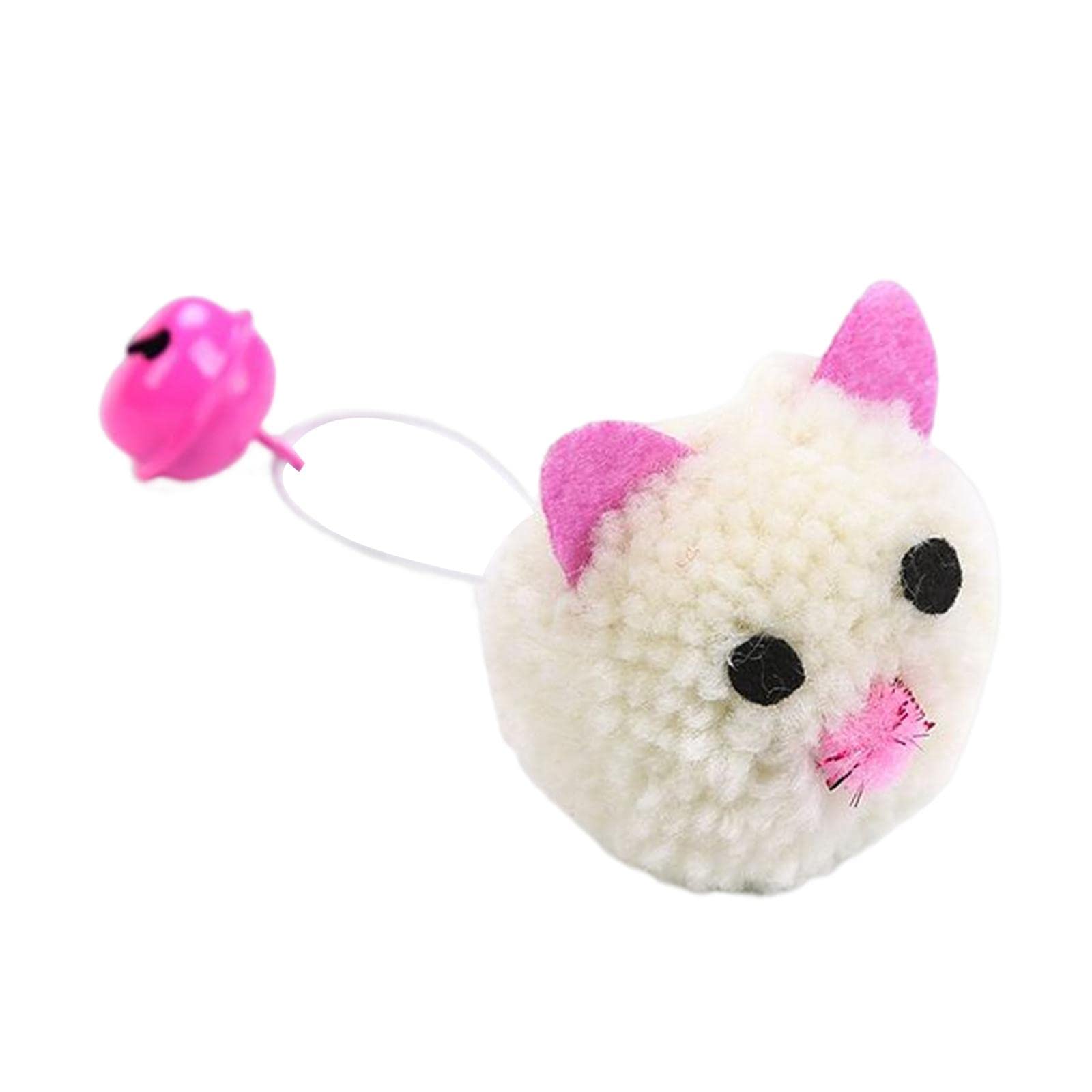 Enakshi Interactive Cat Toy Teaser Toys Funny Cat Toys Mice Cat Toys Cat Toy Mouse White |Pet Supplies | Cat Supplies | Toys