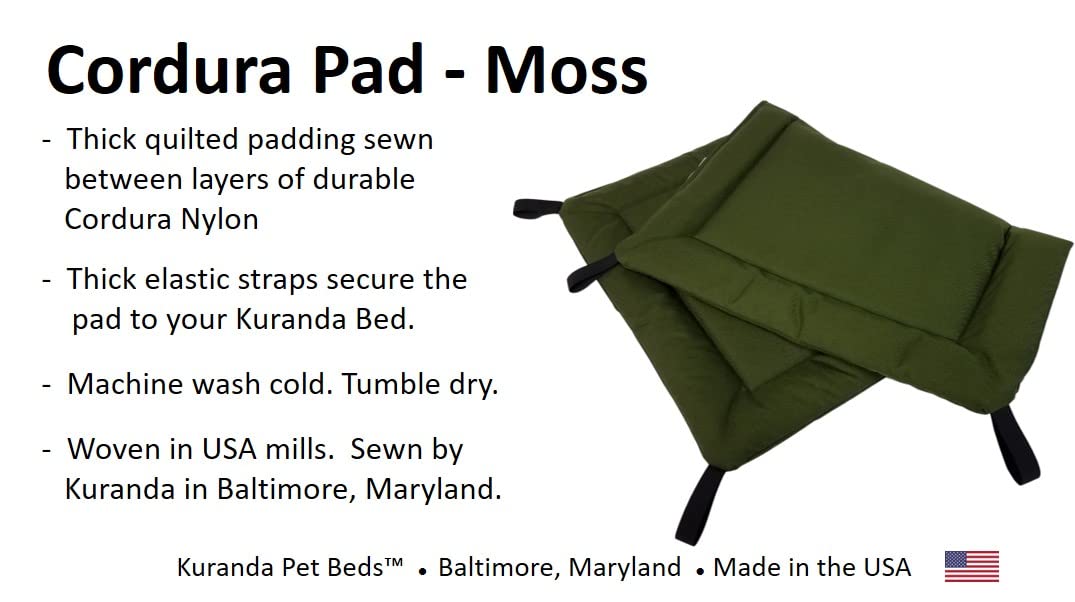 Kuranda Cordura Pad - Toy - 25'' x 18'' - Moss