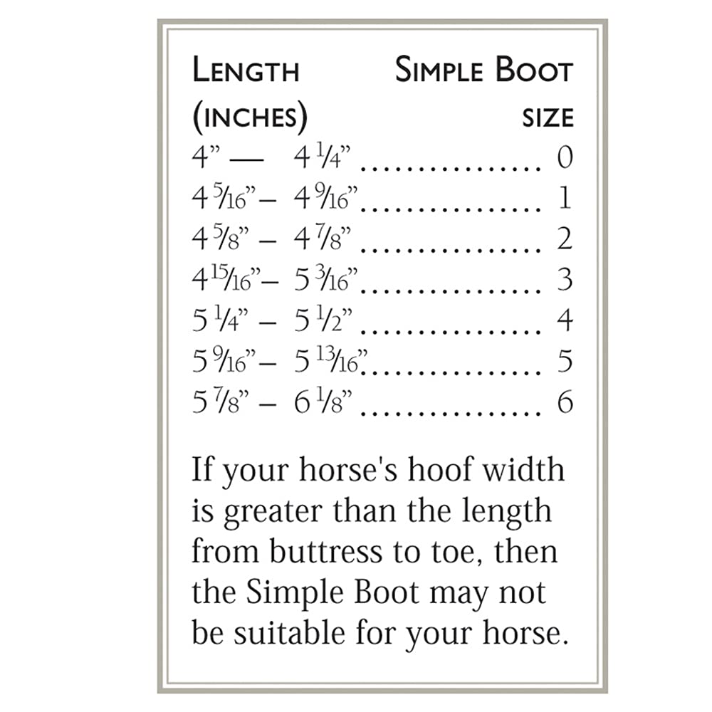Cavallo Simple Regular Sole Hoof Boots 3 Black