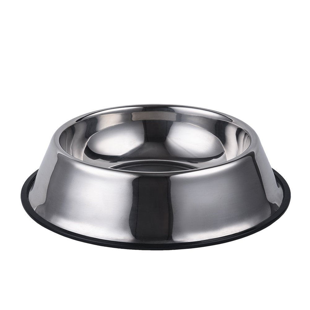 Pets Empire Steel Feeding Bowl For Big Breeds For Dogs (Xl)