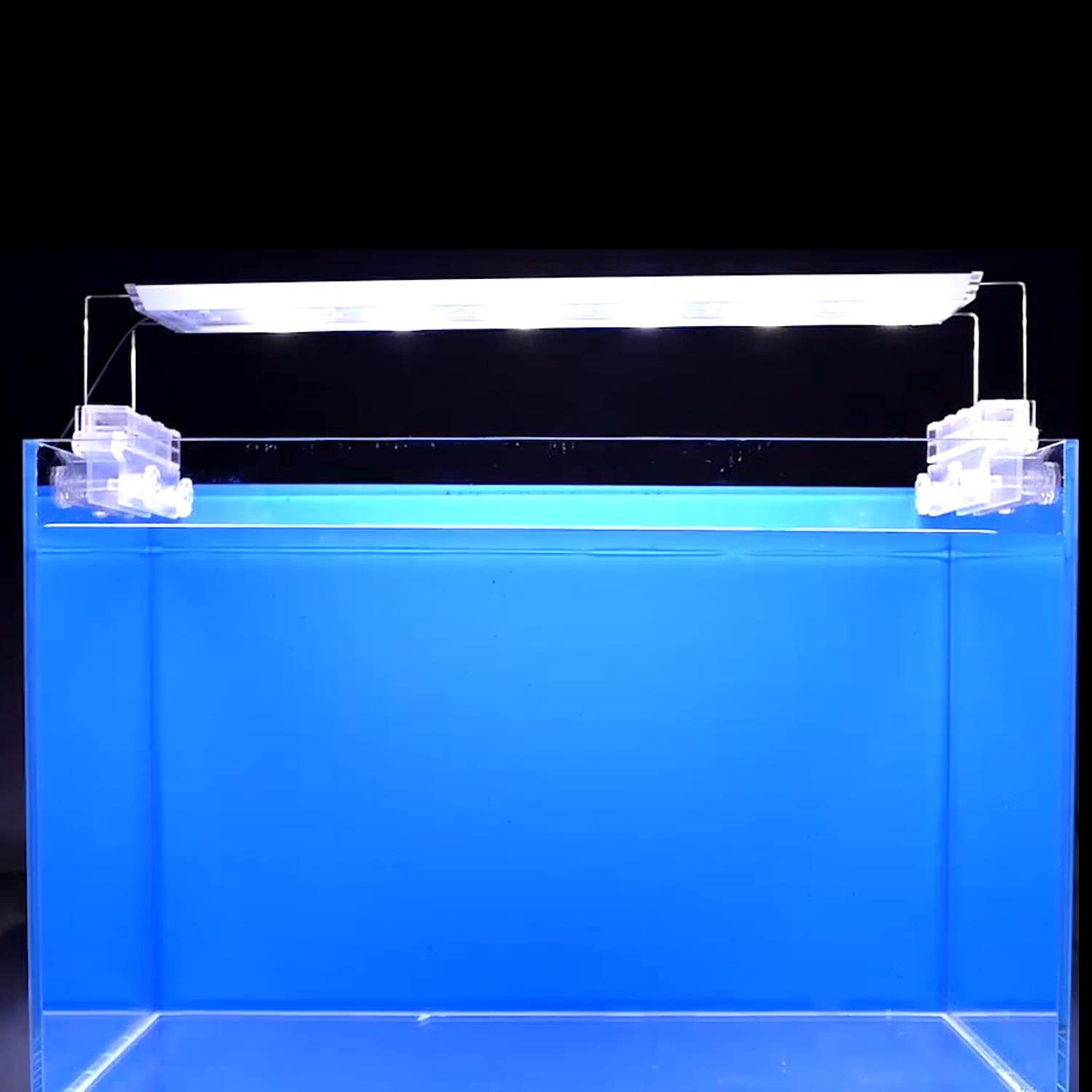Elebox Aquarium Background Blue Black Fish Tank Background Picture 2 Sides Fish Backdrop For Aquarium Wallpaper 16'X 40'