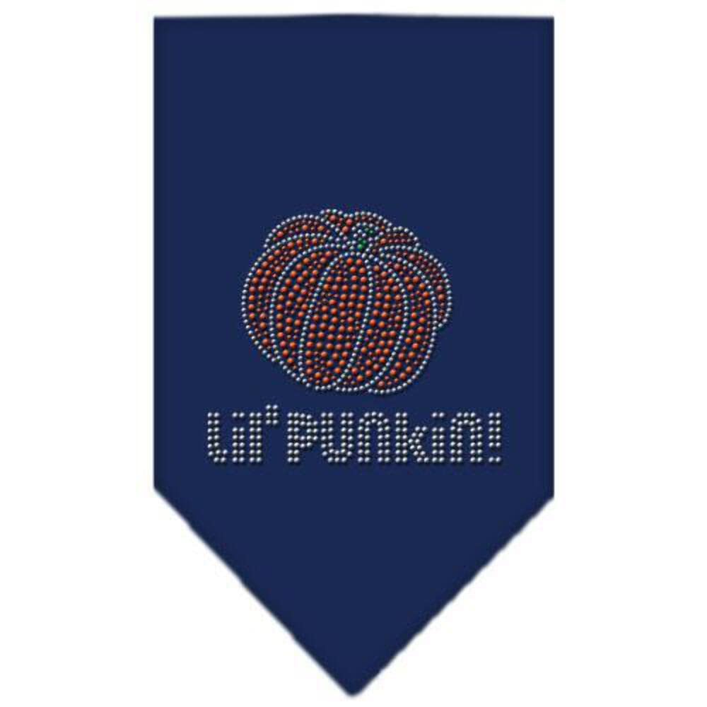 Halloween Pet and Dog Bandana Rhinestone, Lil Punkin Cocoa Large