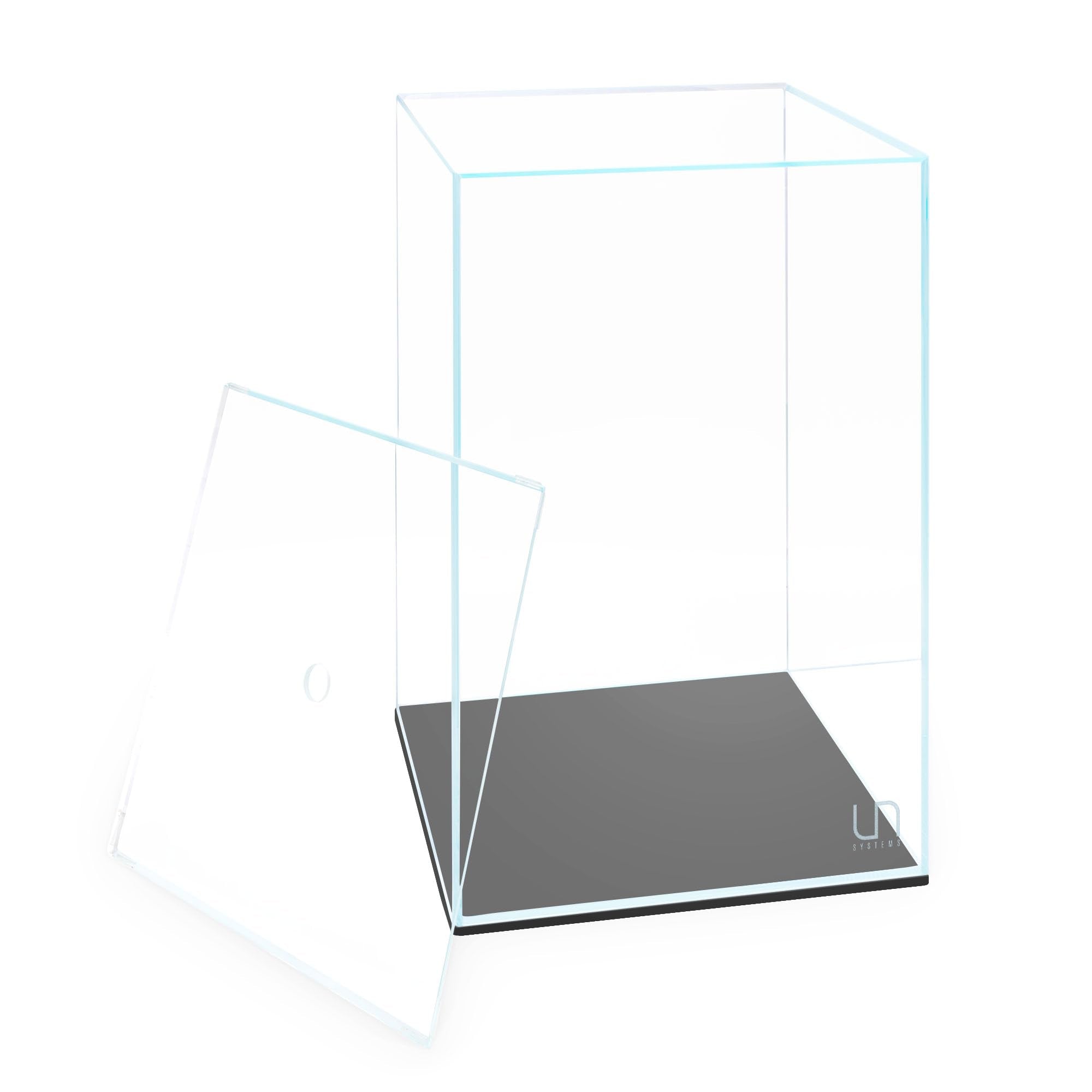 Ultum Nature Systems Prism Rimless Glass Aquarium - Cube Tank With Mitered Lid, Tall Nano Fish Tank For Home & Office - Uns Pris
