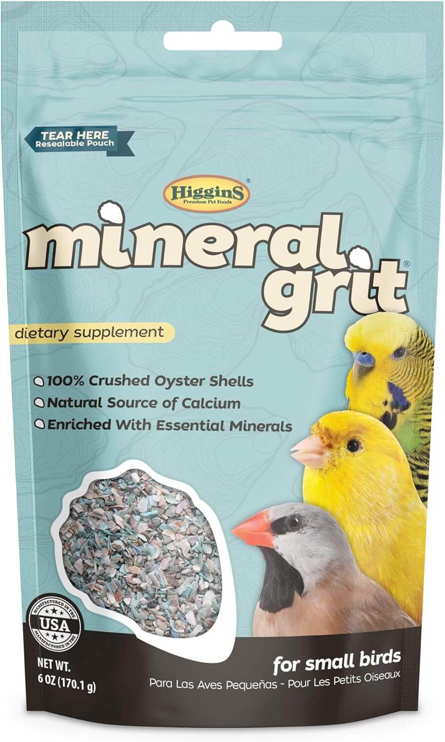 Parrot Care Bundle 10” Cuttlebone, Mineral Grit, VetRx & Vita Seed Parrot Food Large Birds