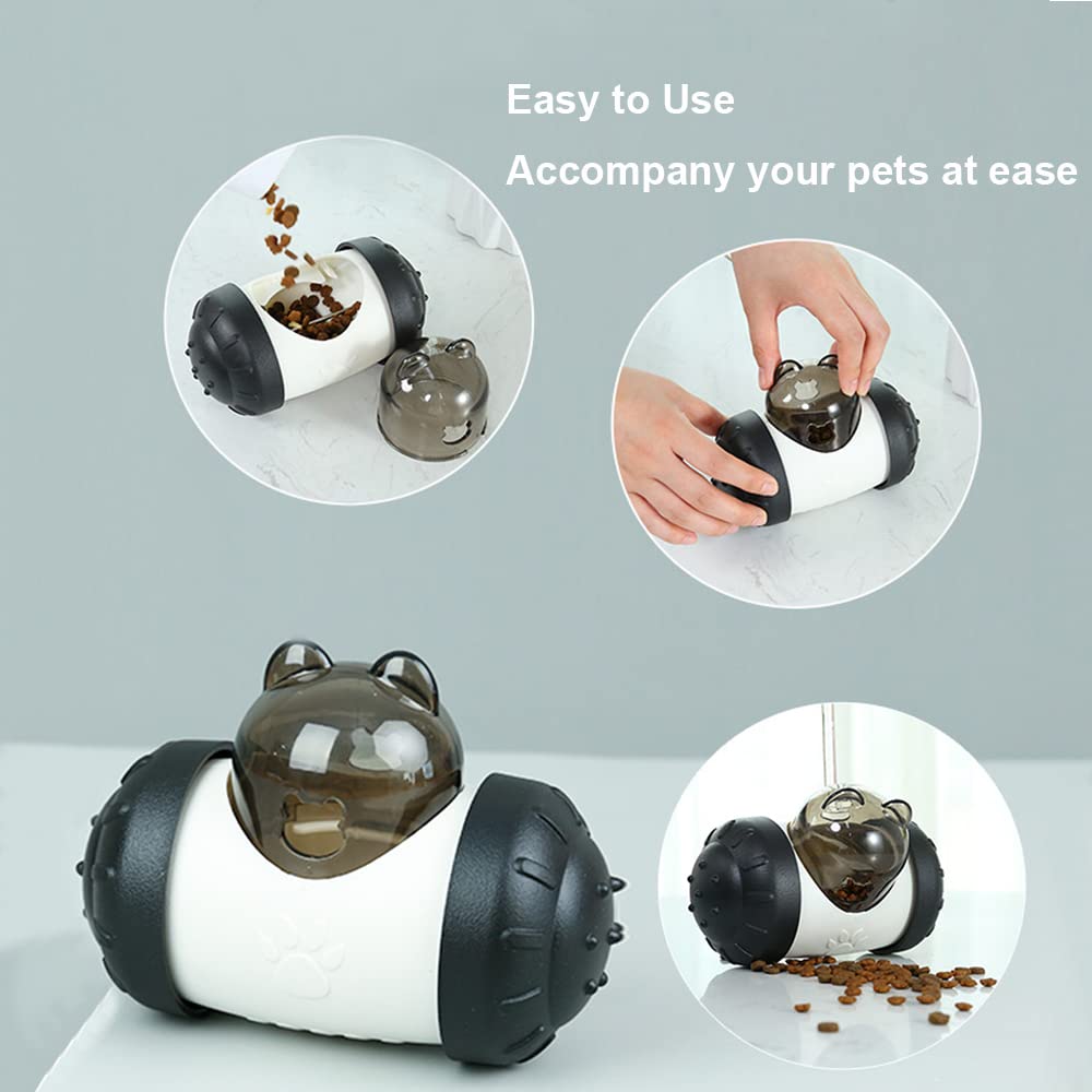 Interactive Treat Ball, Snack Toy Ball for Rabbits, Roll and Push, Exercise Your Pet's Body, Use with Diced Carrot, Dried Herbs,