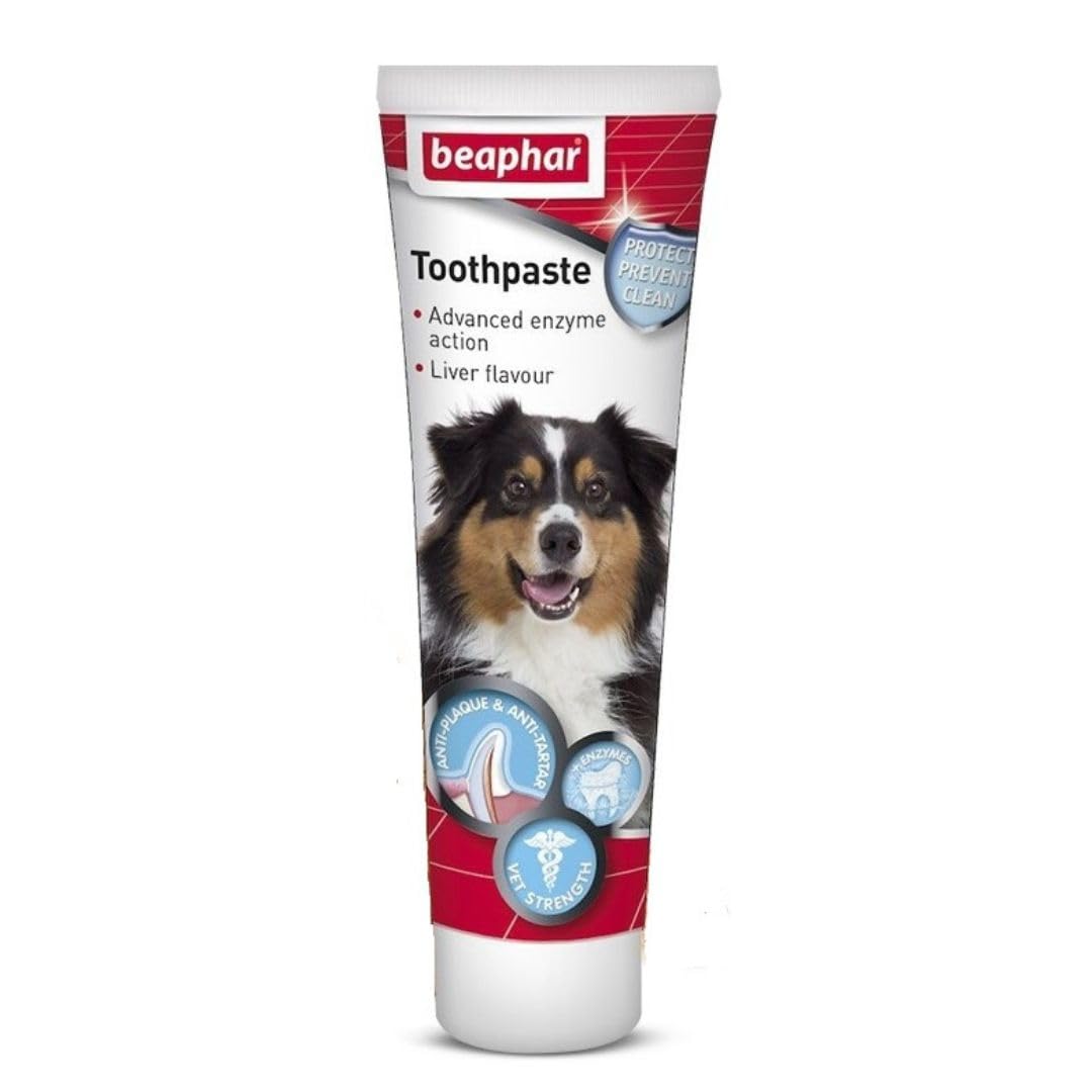 Beaphar Toothpaste For Fresh Breath, Liver, 100 G