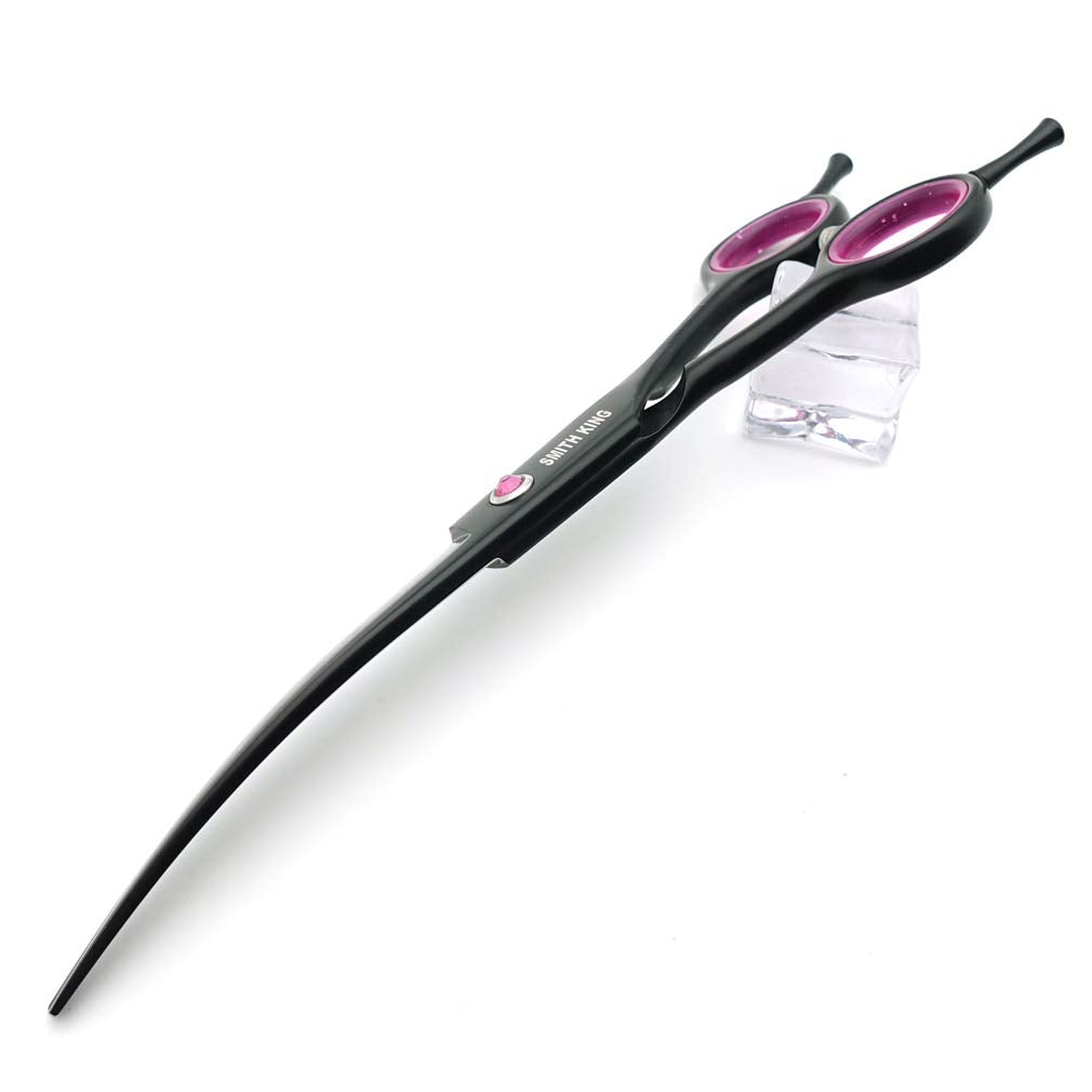 7.0 Inches Professional Dog Grooming Scissors Set Straight & Thinning & Curved & Chunkers 4Pcs In 1 Set (With Comb)