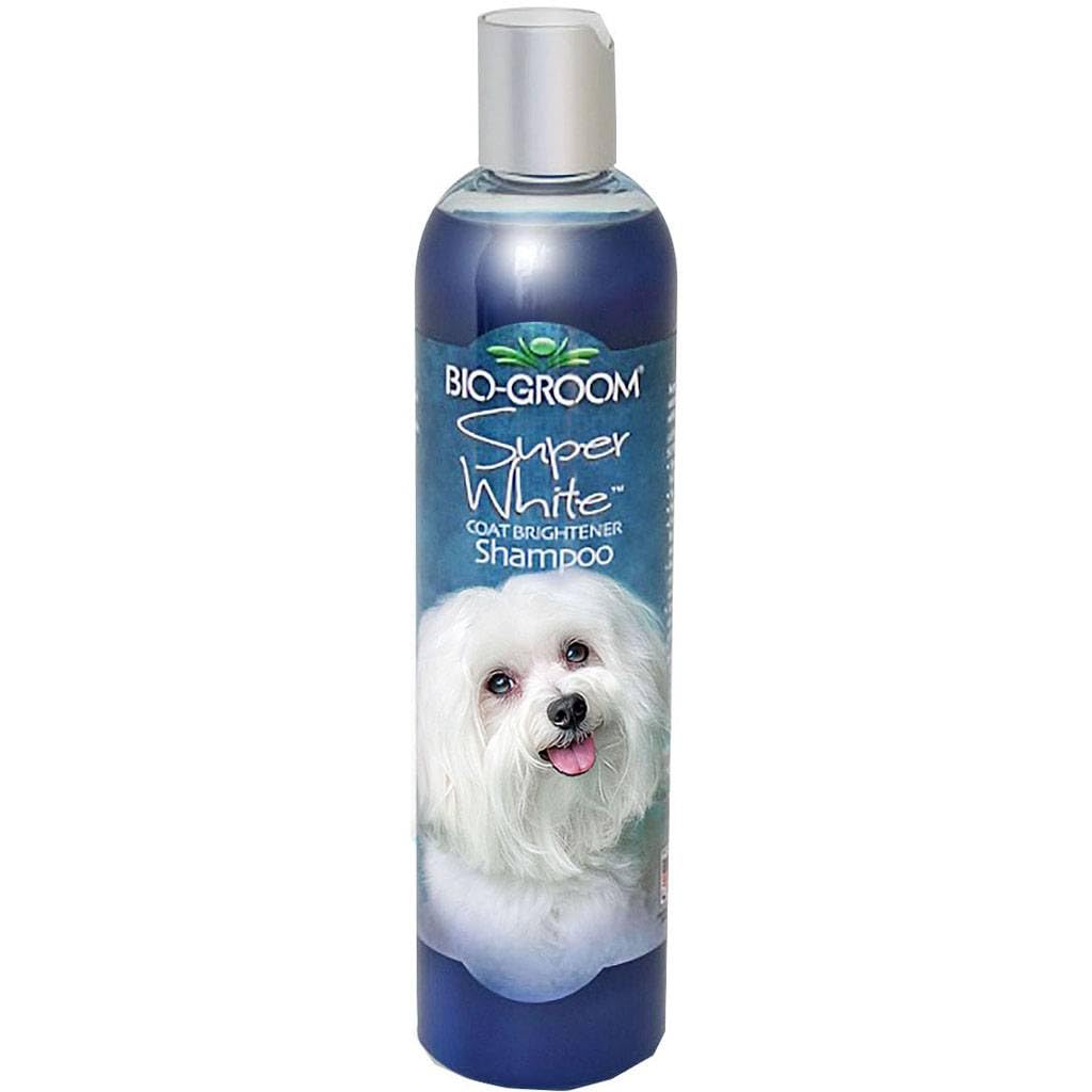Bio-Groom Super White Dog Shampoo Whitening Pet Shampoo, Dog Bathing Supplies, Puppy Wash, Dog Grooming Supplies, Cruelty-Free, 