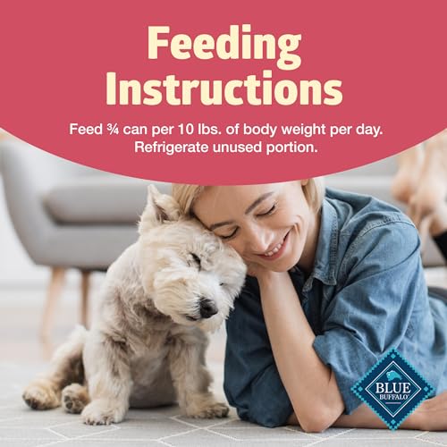 Blue Buffalo Freedom Grain-Free Wet Dog Food, Free of Glutens & Artificial Preservatives, Made With Natural Ingredients, Beef Re