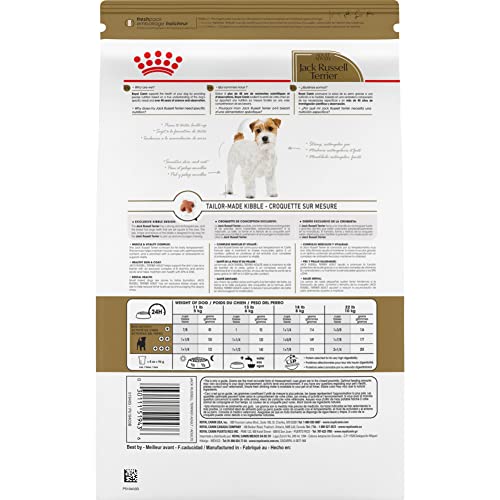 Royal Canin Breed Health Nutrition Jack Russell Terrier Adult Dry Dog Food, 10 lb Bag
