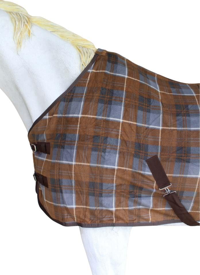 Challenger 84'' Horse Polar Fleece Cooler Exercise Blanket Wicks Moisture Winter Liner 43Ee12
