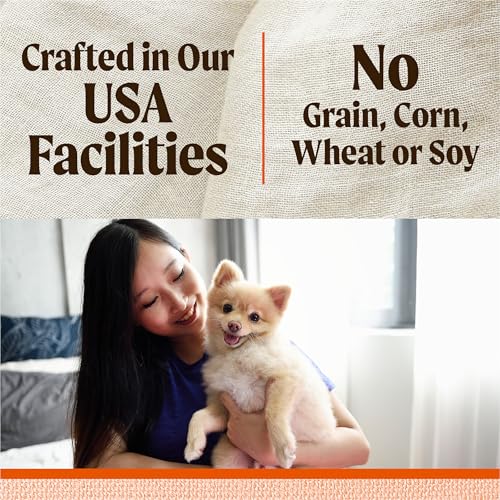 Merrick Lil Plates Grain Free Dry Dog Food For Small Dogs, Texas Beef And Sweet Potato Kibble With Raw Bites - 10.0 lb. Bag
