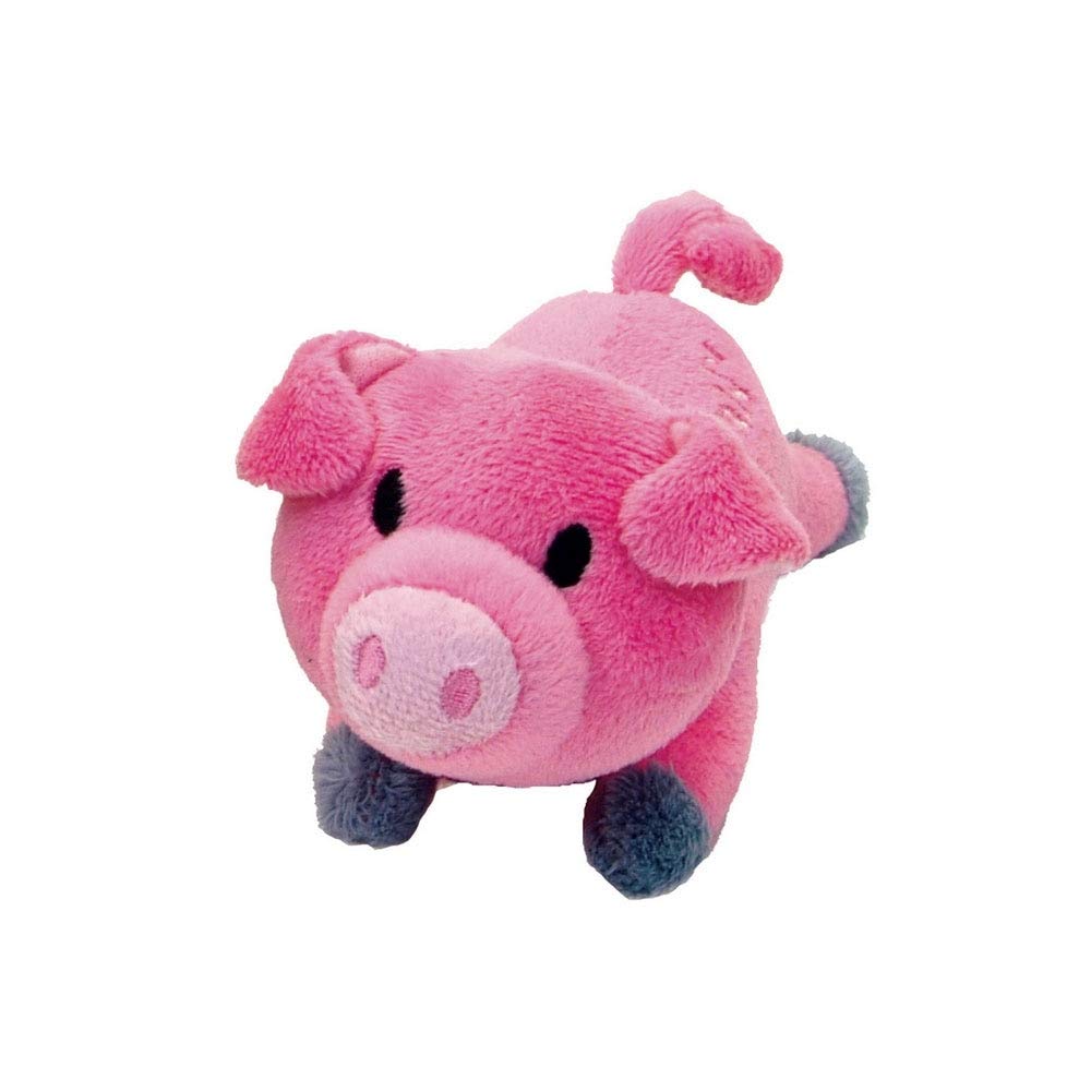 Lil' Pals Plush Small Dog/Pet Toy W/Squeaker (Pig)