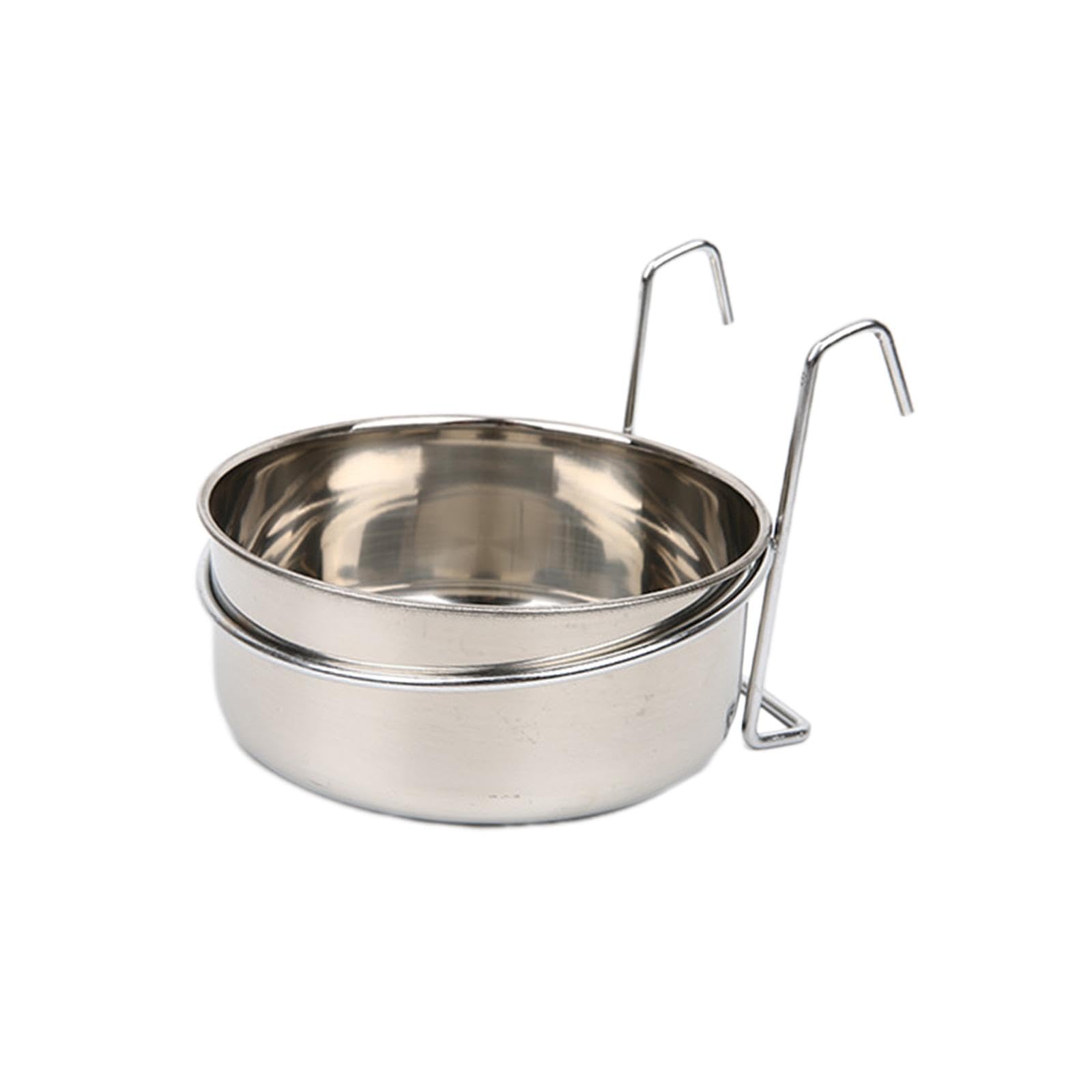 Ecomistiq Stainless Steel Dogs Bowl Practical For Small And Medium Dog Cage Puppy Diameter 12Cm| Dishes Feeders & Fountains| Sup