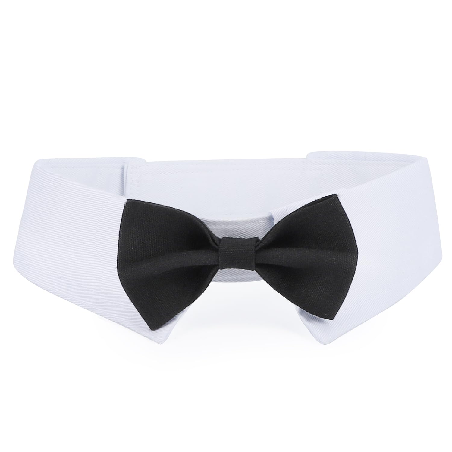 Segarty Dog Bow Tie, Adjustable Black Bowtie Collar For Extra Large Dogs, Dog Neck Tie Tuxedo Comfortable Cotton Boy Pets Groomi