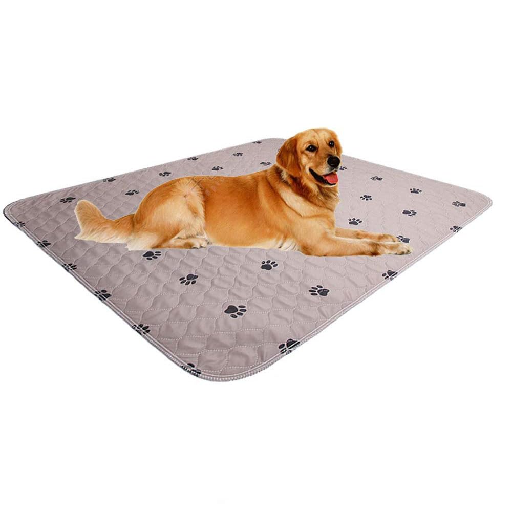 Washable Dog Pee Pads With Puppy Grooming Gloves,Puppy Pads,Reusable Pet Training Pads,Large Dog Pee Pad,Waterproof Pet Pads For Dog Bed Mat,Super Absorbing Whelping Pads