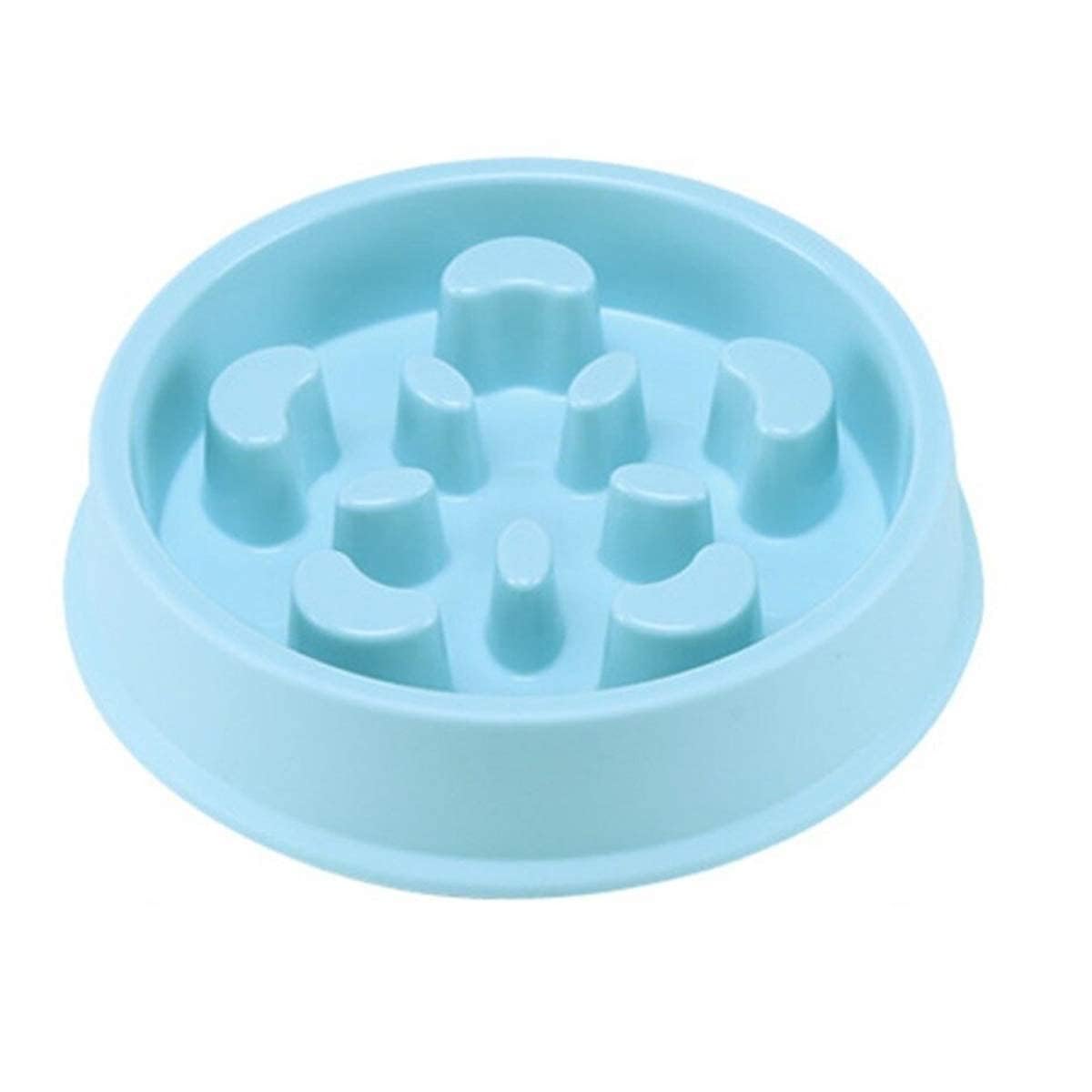 Emily Pets Slow Feeder Dog Bowl No Choking Slow Feeder Bloat Stop Dog Food Water Bowl With Funny Pattern