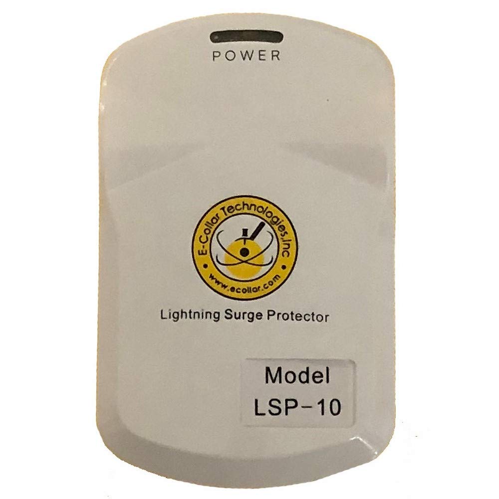 Educator SP-1000 Lightning Surge Protector for E-Fence Underground Fence Containment System for Dogs, Ivory
