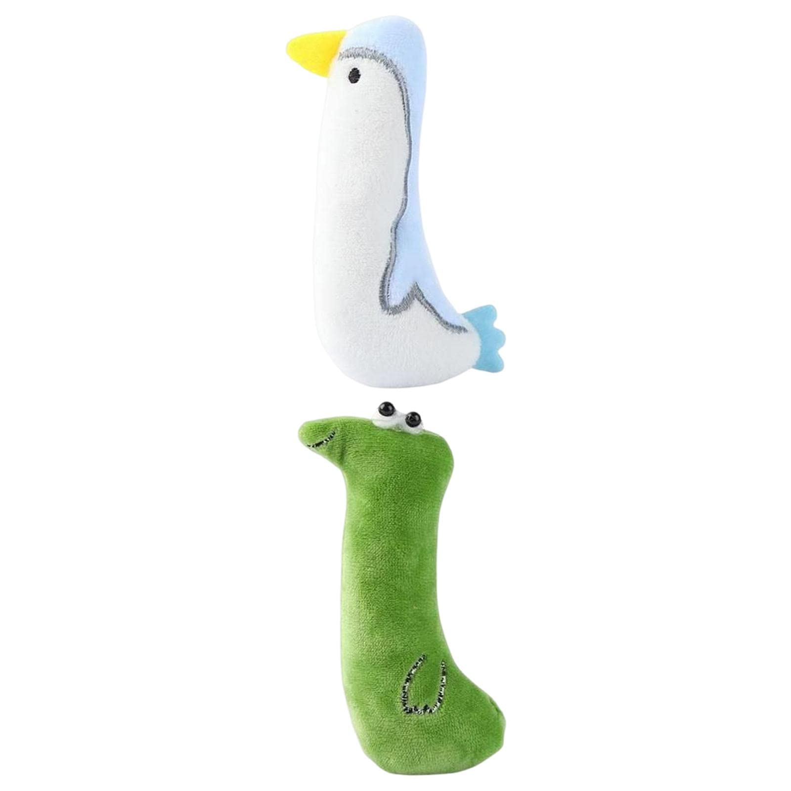 Heavenglow 2Pcs Cat Catnip Toys Gift Kitten Interactive Plush Toy Chewing Toys | Cat Supplies