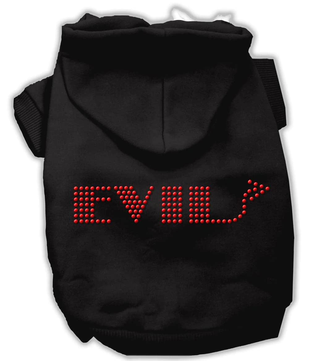 Mirage Pet Products 12-Inch Evil Hoodies, Medium, Pink