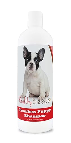 Healthy Breeds French Bulldog Tearless Puppy Dog Shampoo 16 oz