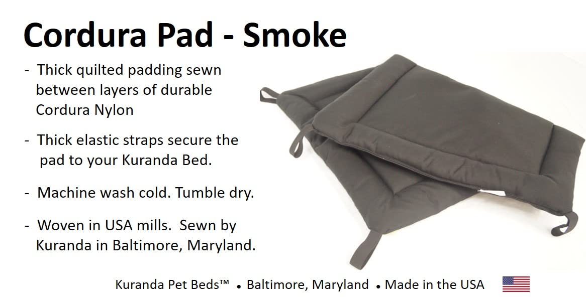Kuranda Cordura Pad - Toy - 25'' x 18'' - Smoke